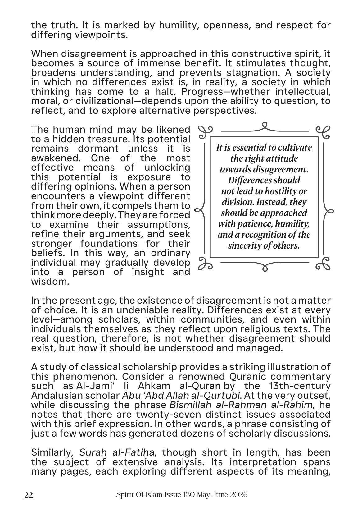The printed page