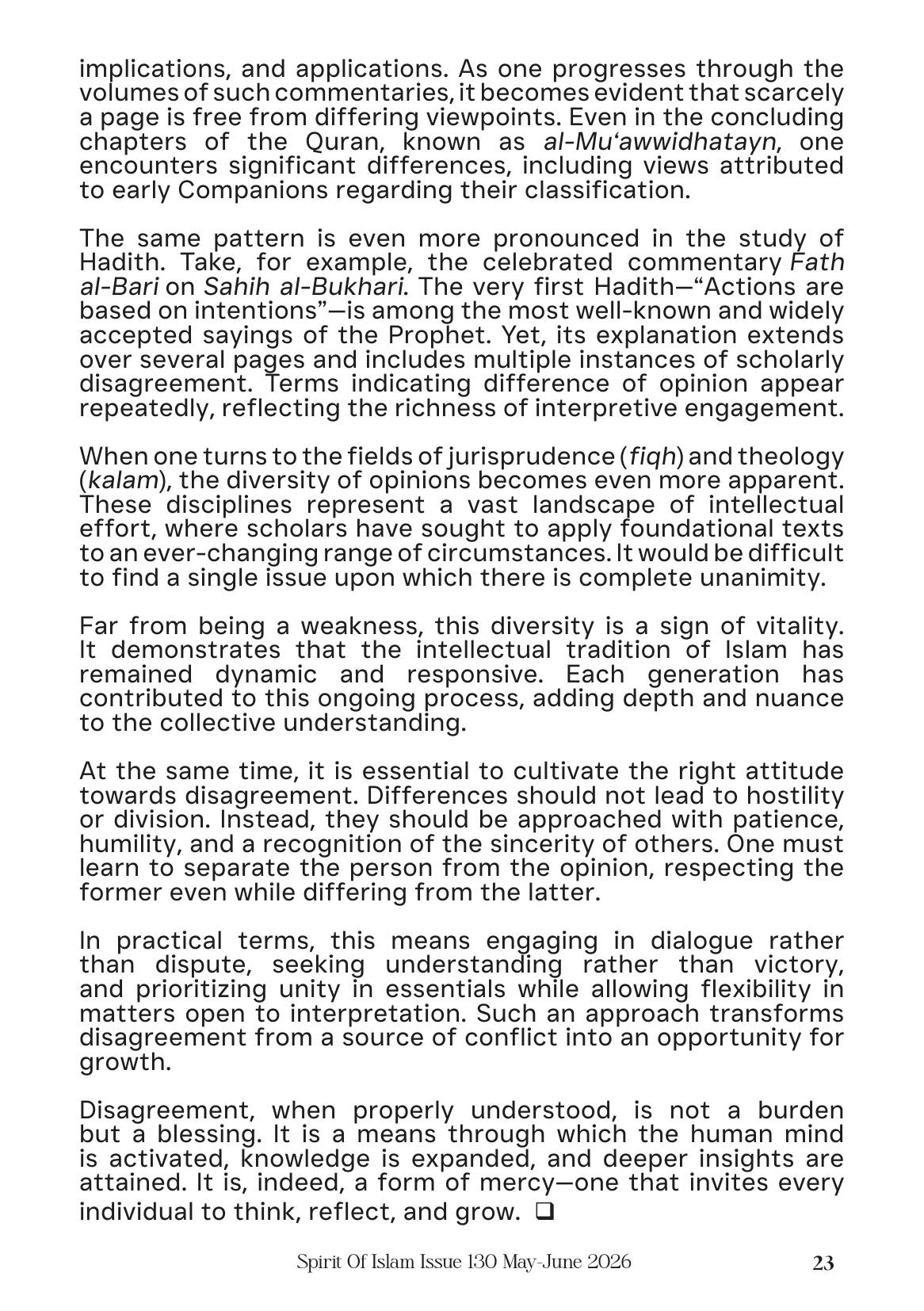 The printed page