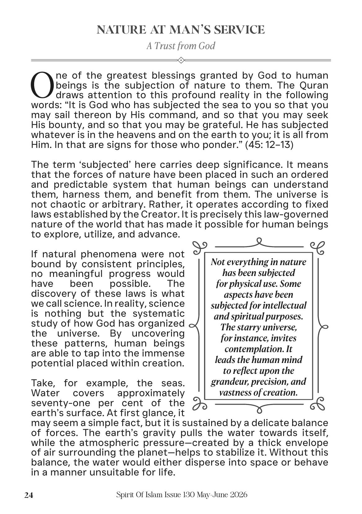 The printed page
