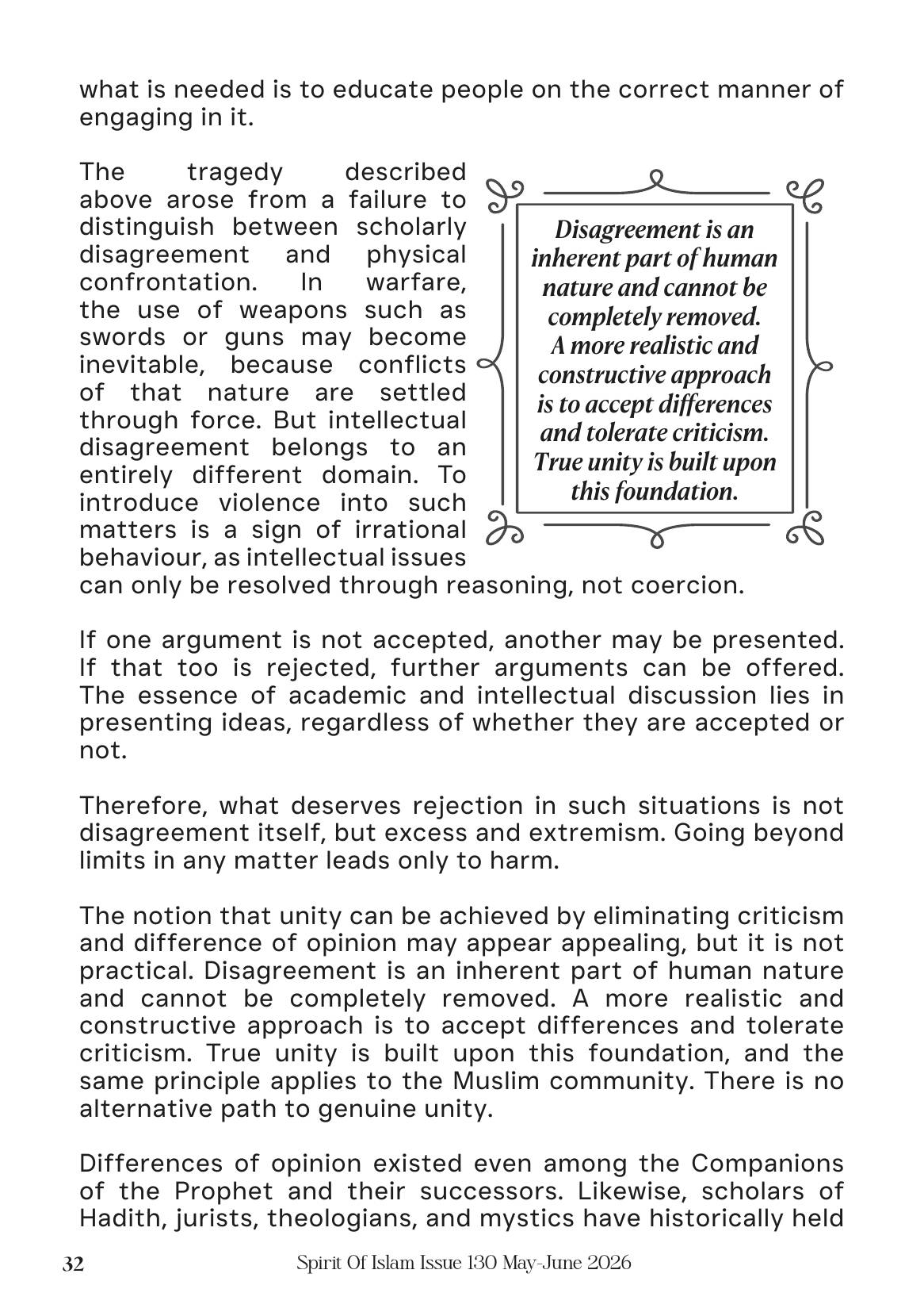 The printed page