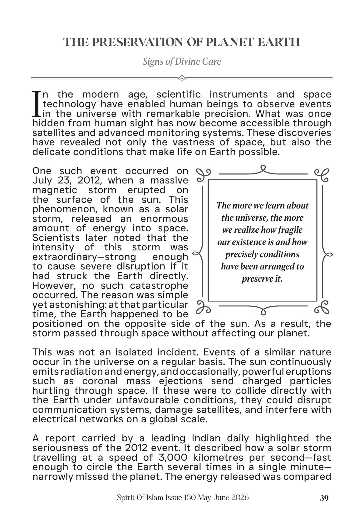 The printed page