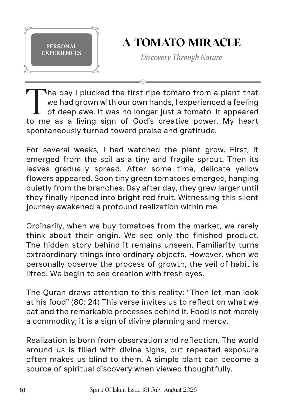 The printed page