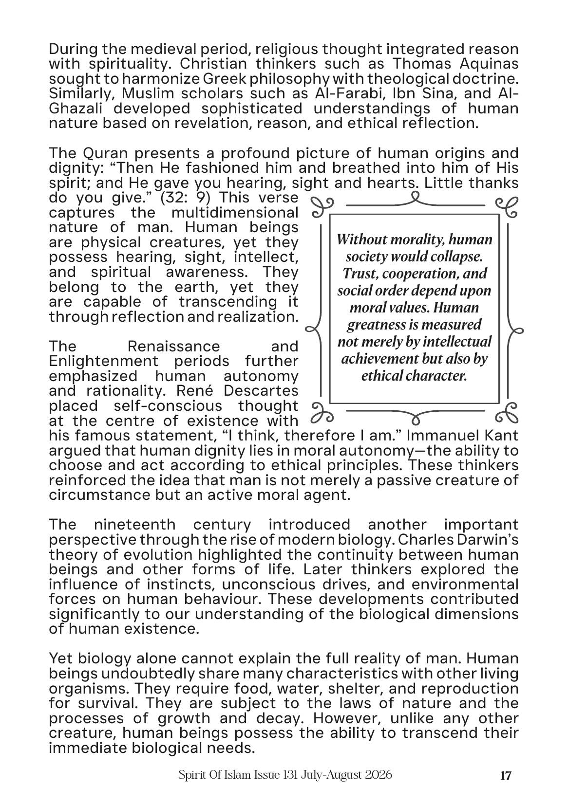 The printed page