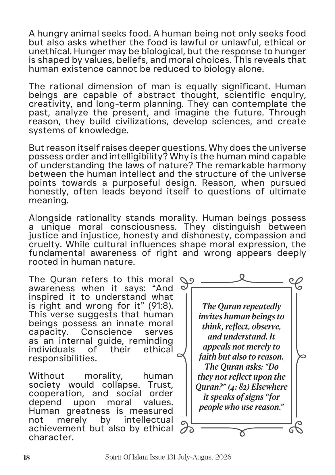 The printed page