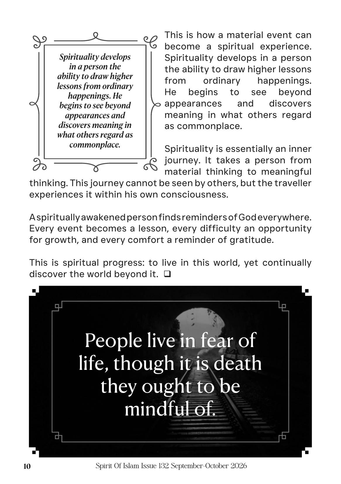 The printed page