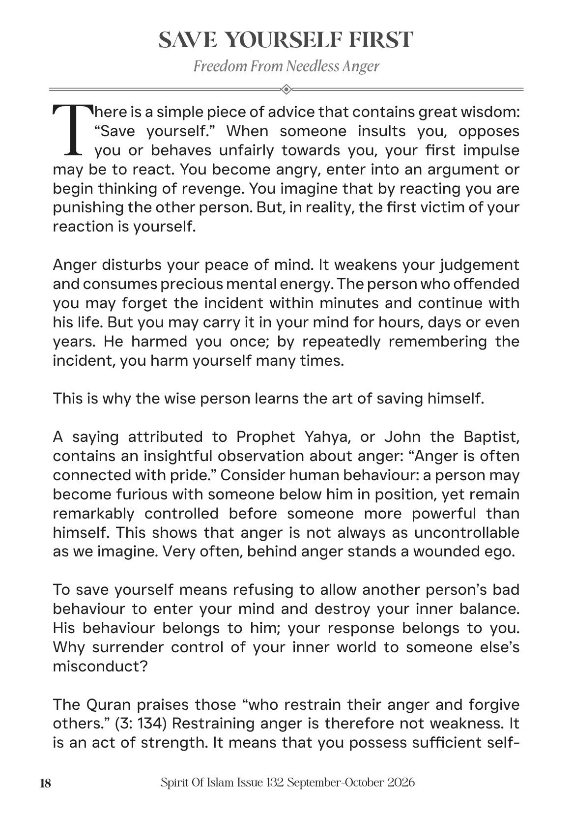 The printed page