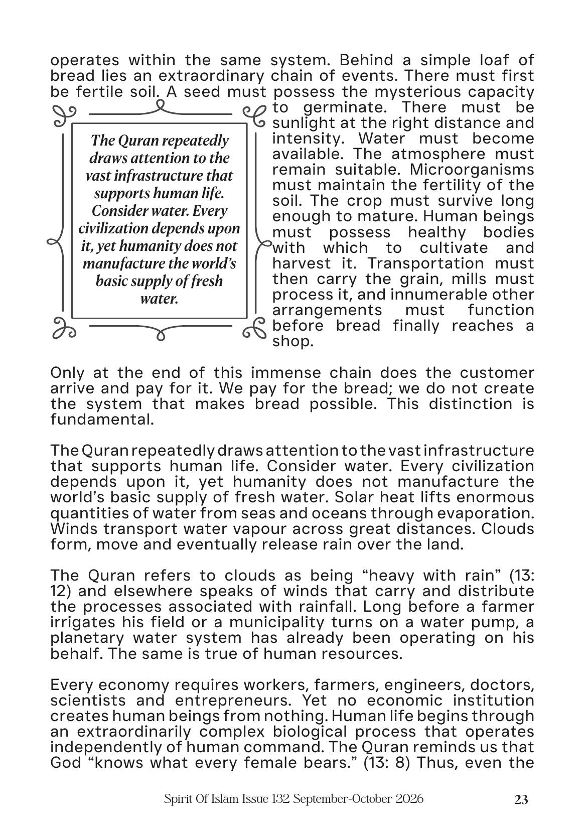 The printed page