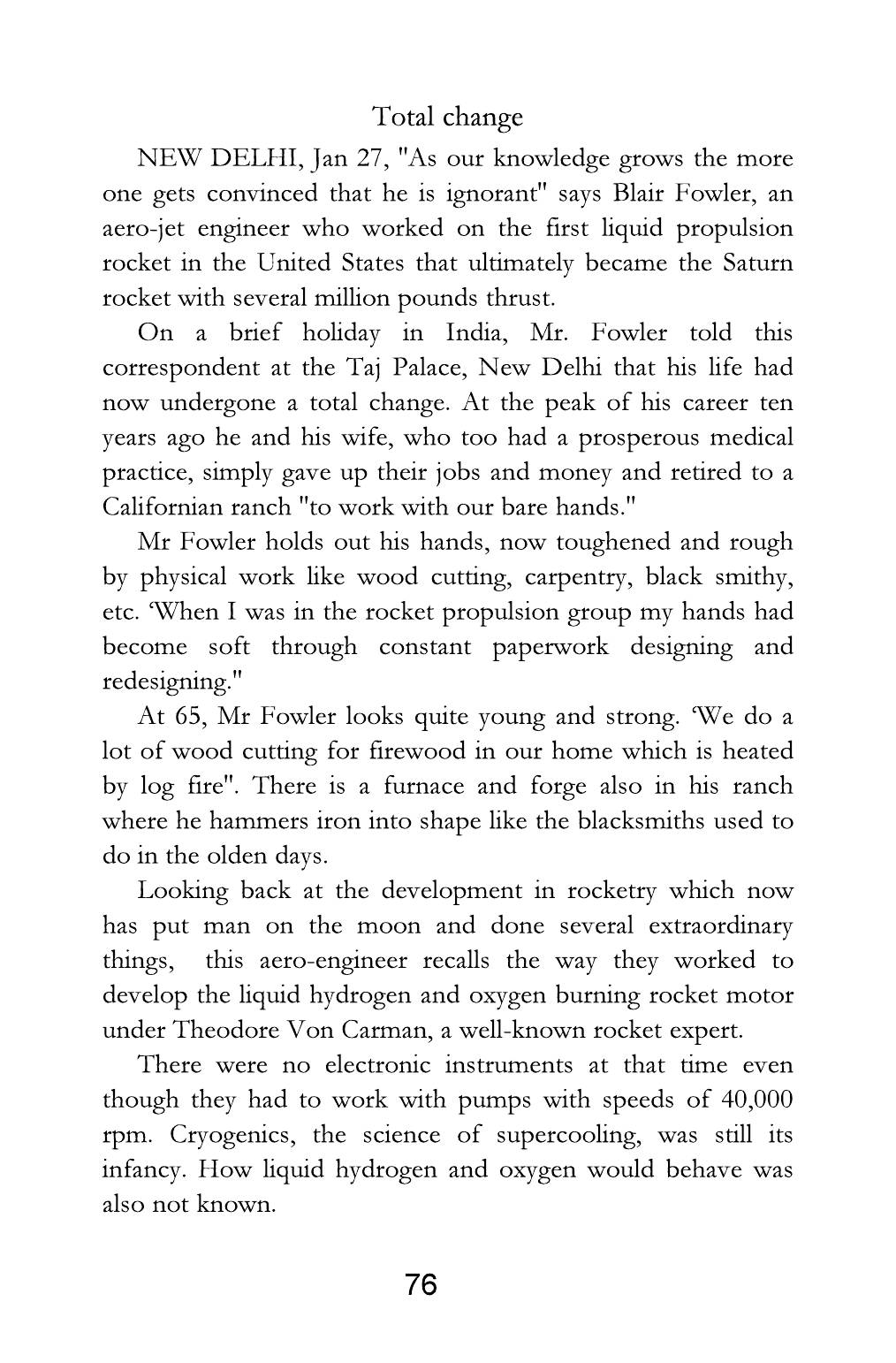 The printed page