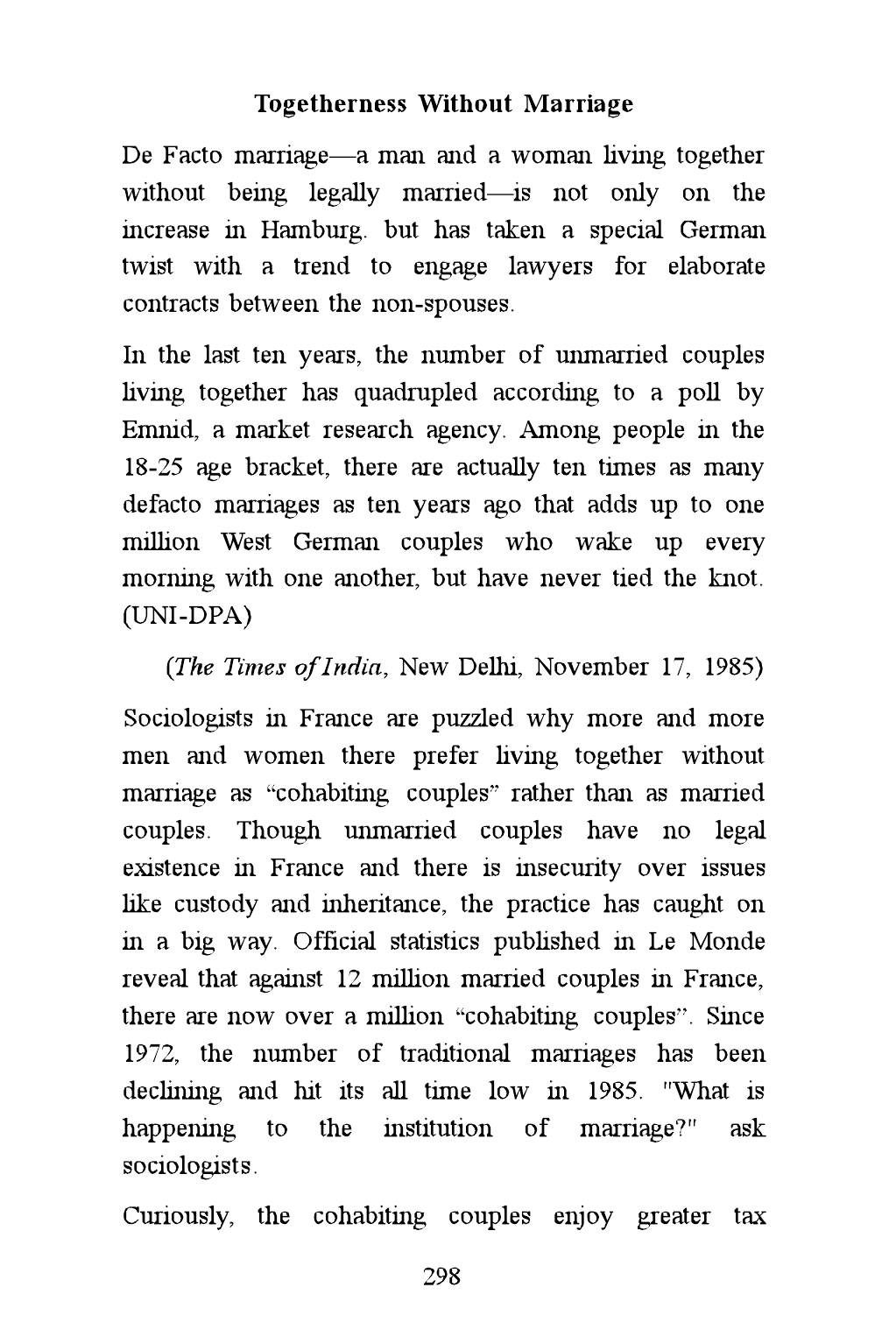 The printed page