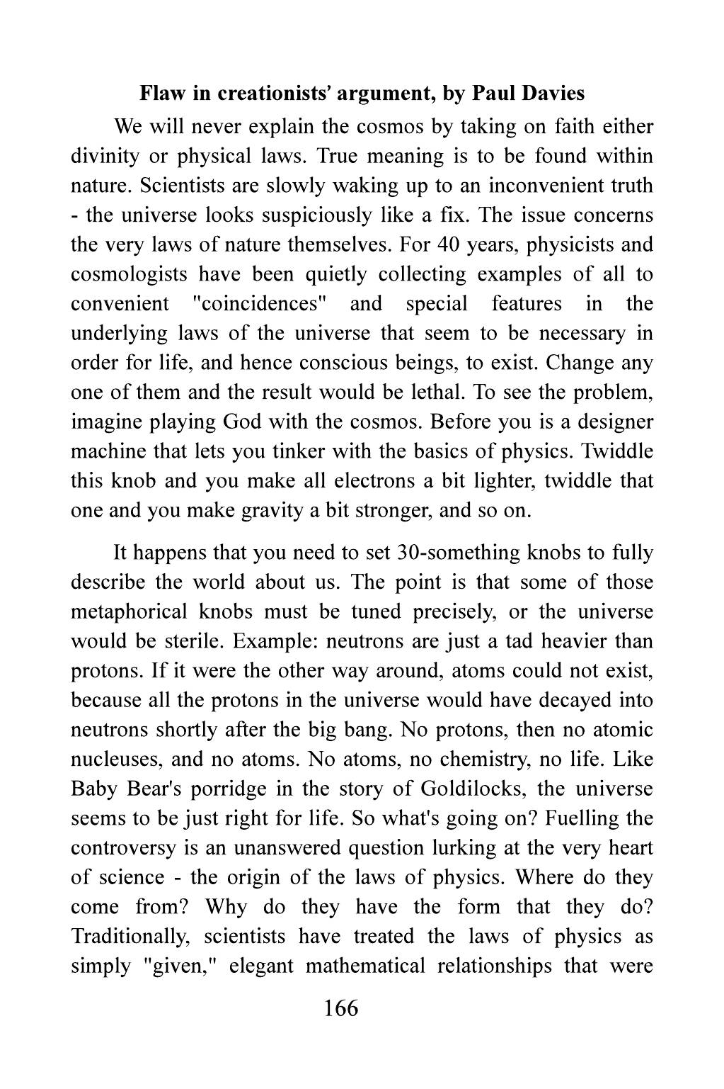 The printed page