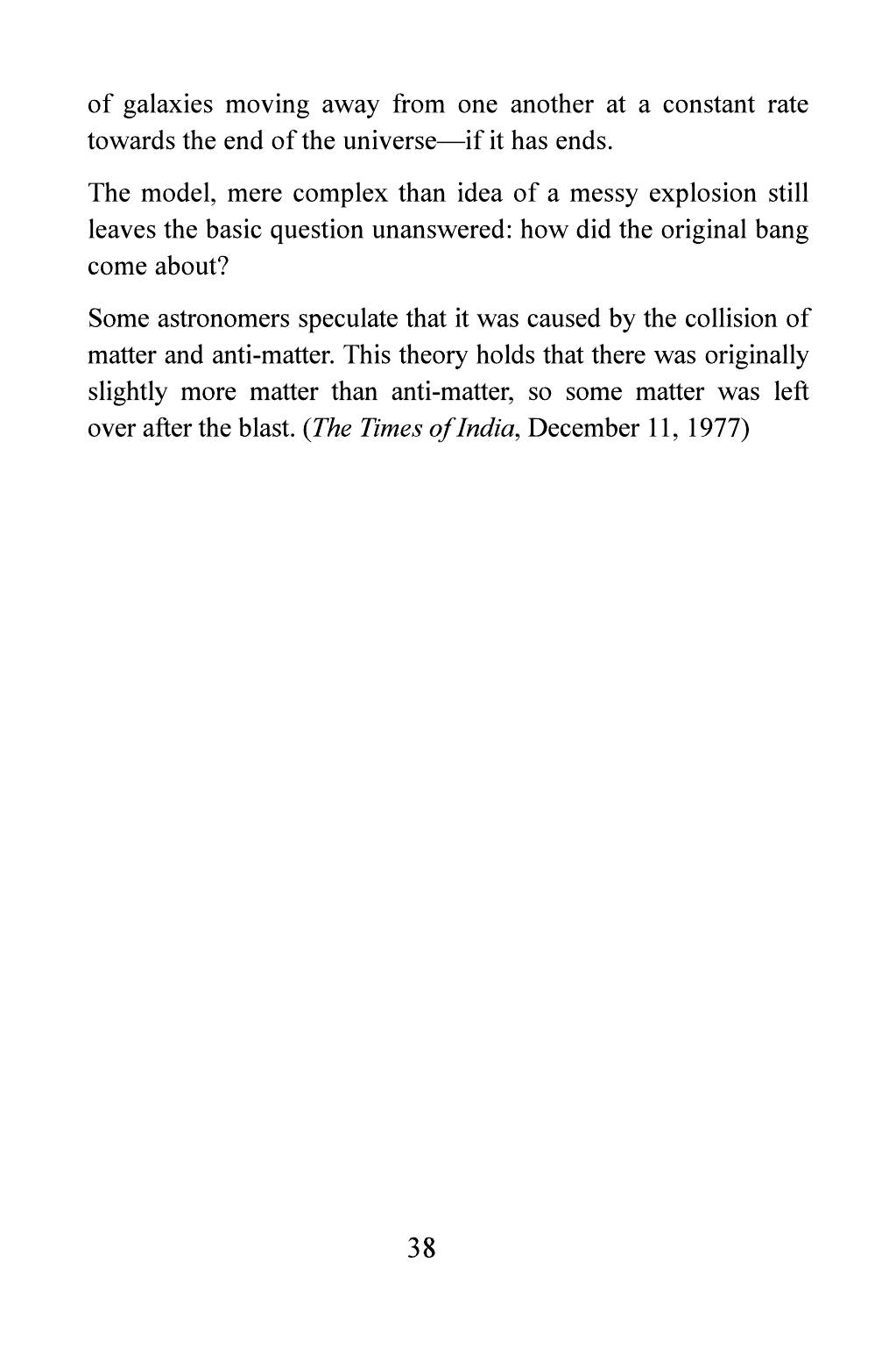 The printed page