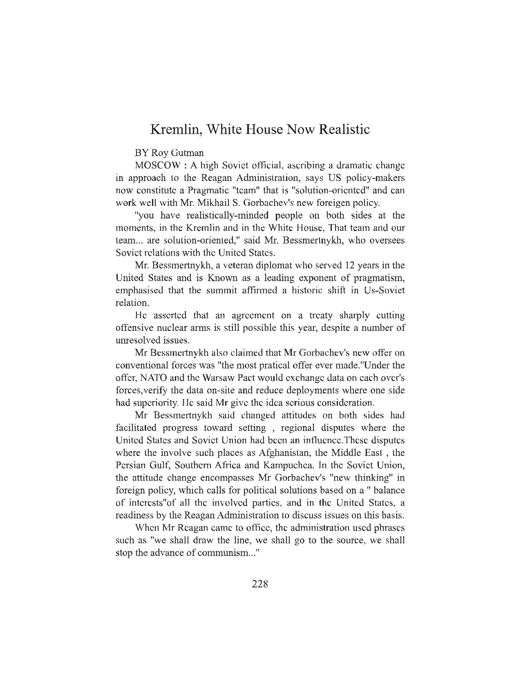 The printed page