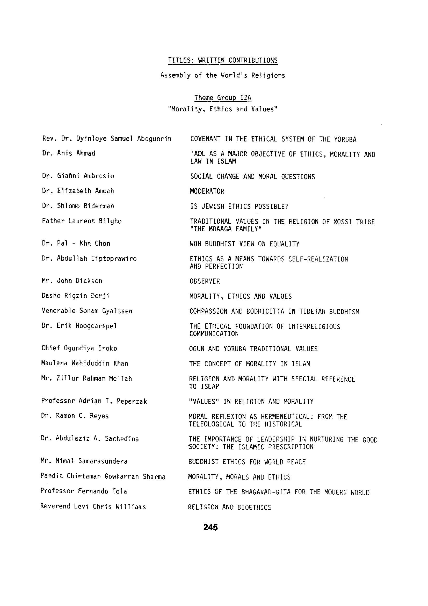 The printed page