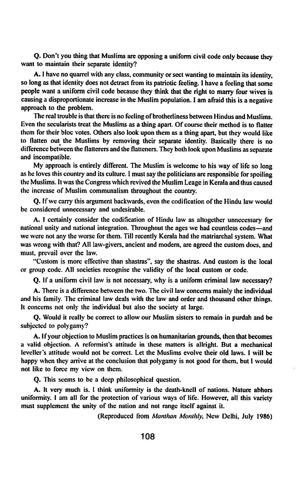 The printed page