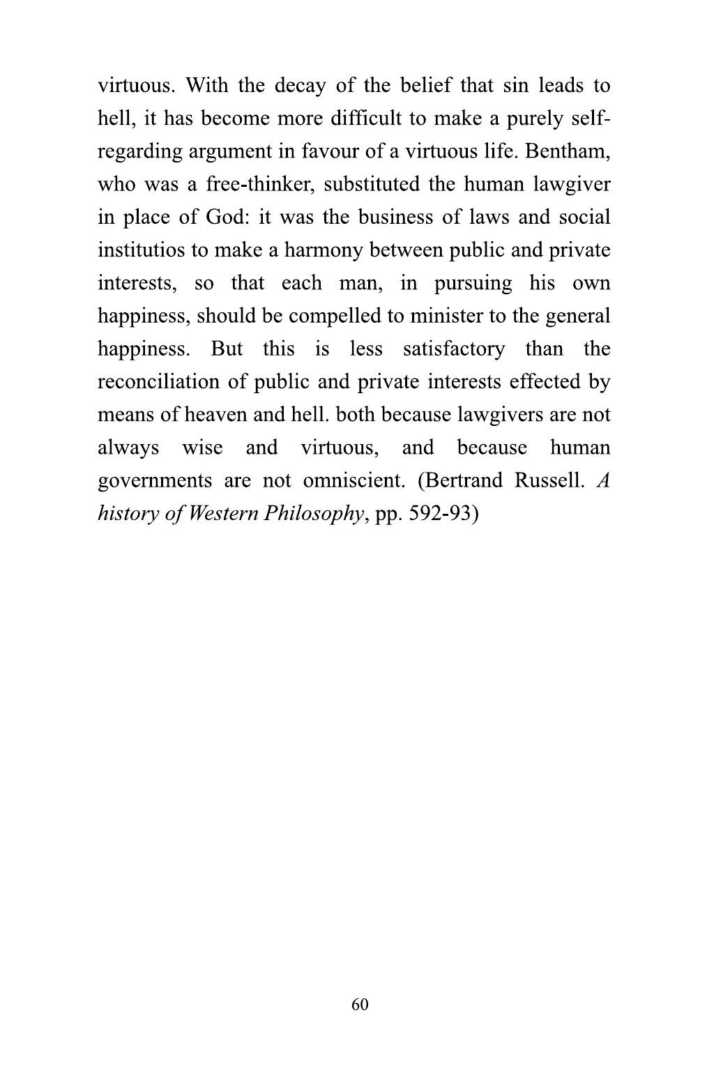 The printed page