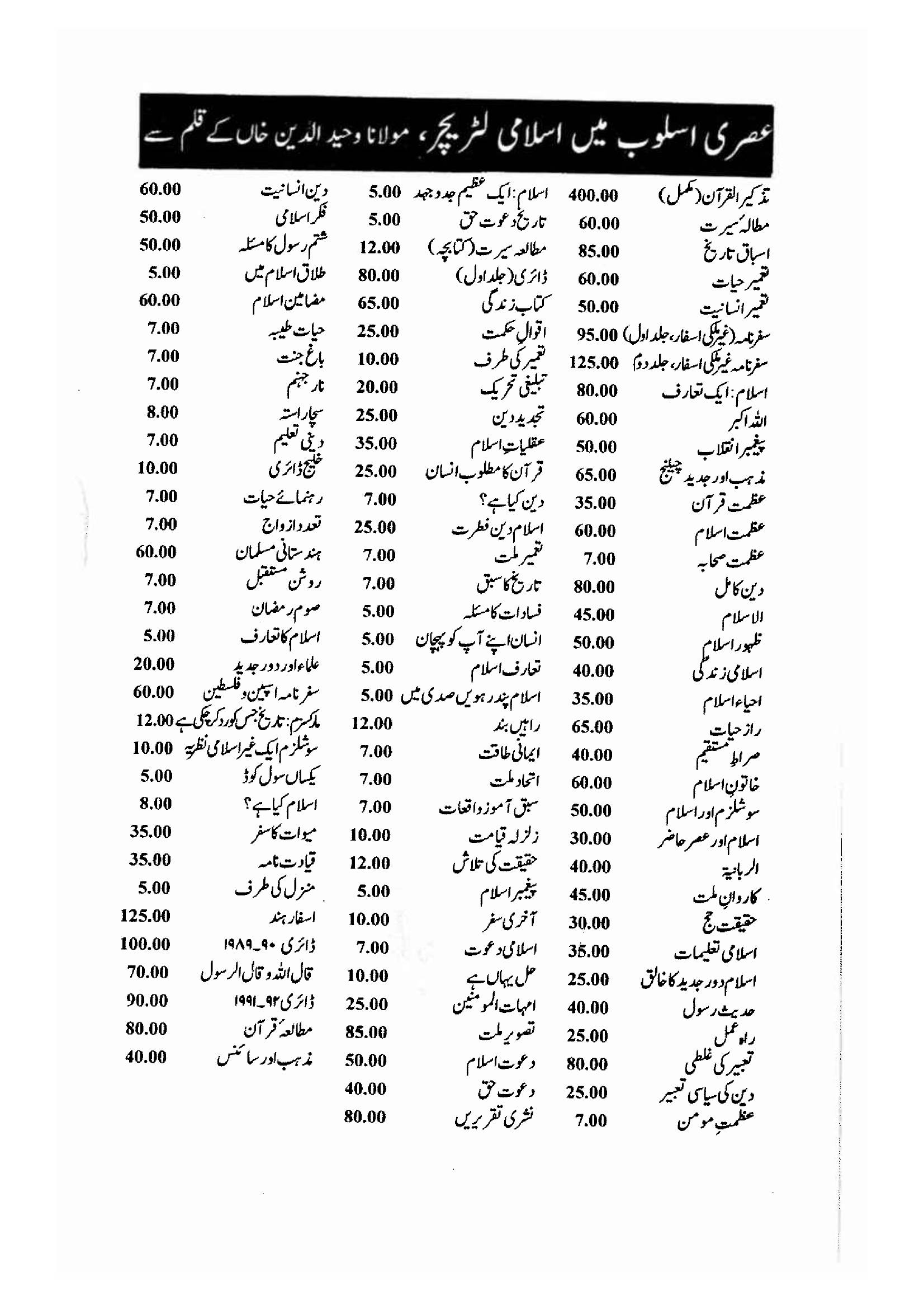 The printed page